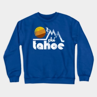 Retro Ski Tahoe Crewneck Sweatshirt